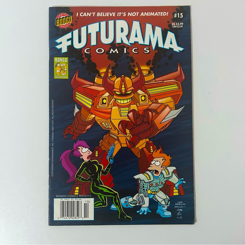 Rare Futurama Comic 2003 Edition 15